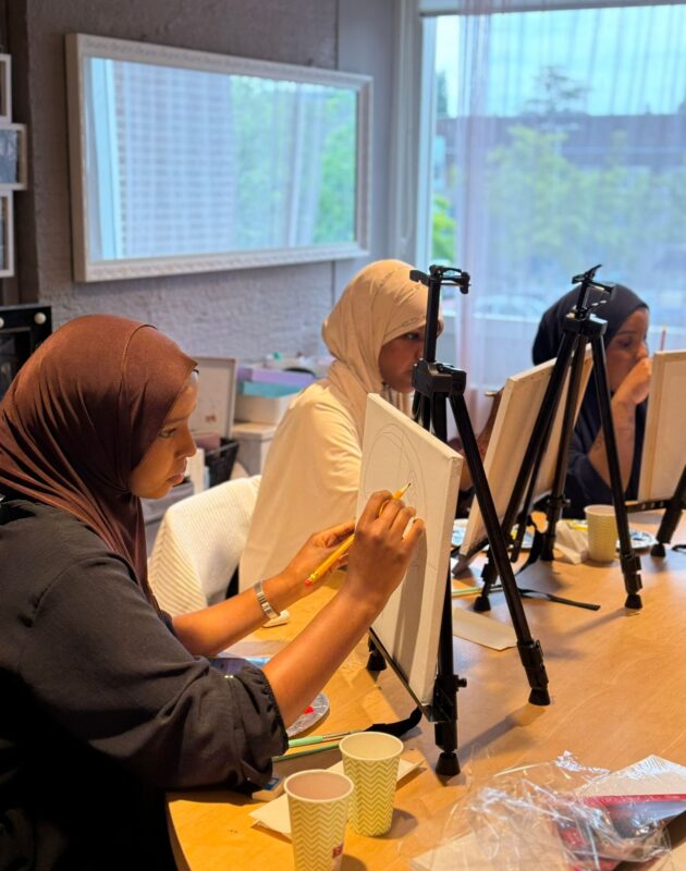 De Mussen samenwerken